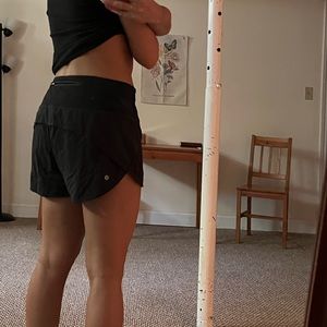 Lululemon black shorts